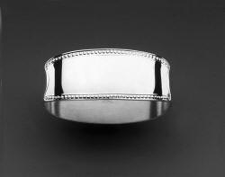 Sterling Silver Napkin Ring - Franzosisch-Perl