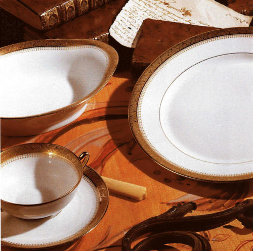 Les Palmes Limoges dinnerware by Robert Haviland & C. Parlon