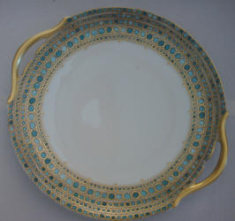Syracuse cake plate by Robert Haviland and C Parlon