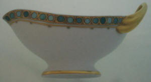 Syracuse gravy boat by Robert Haviland and C Parlon