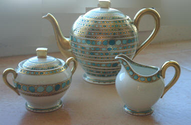 Syracuse tea or coffee set by Robert Haviland and C Parlon