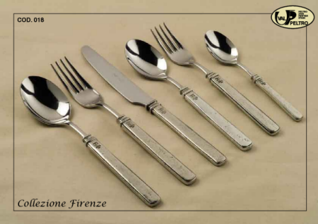 Italian Pewter Flatware, Firenze by Valpeltro of Italy