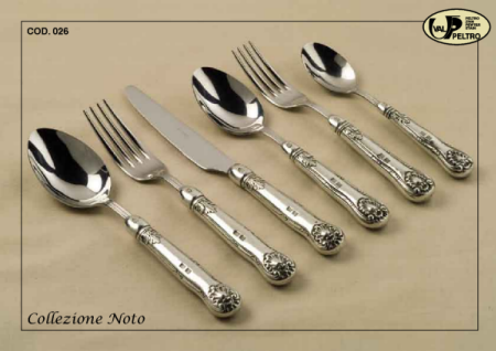 Flatware in Pewter, Noto by Valpeltro of italy