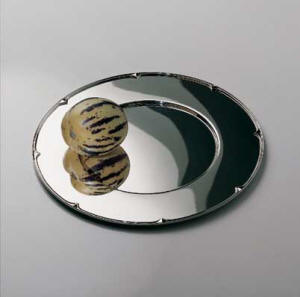 Sterling Silver Presentation Plates / Buffet Plates, Alt-Faden by Robbe & Berking silversmiths of distinction