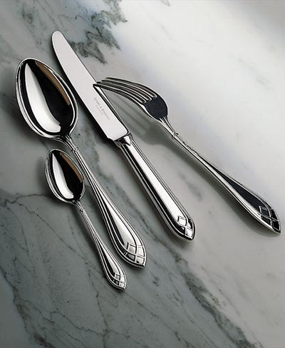 superb sterling silver flatware by Robbe and Berking, Arcade
