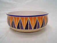 Mexican dinnerware style - Cordillera potter salad bowl