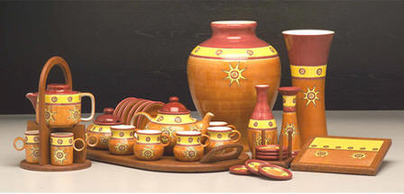\#3 Artesa Ceramic Handpainted Dinnerware