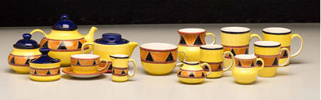 Artesa hand painted dinnerware in vibrant colors