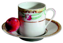 Pivoines by Jammet Seignolles fine Limoge porcelain